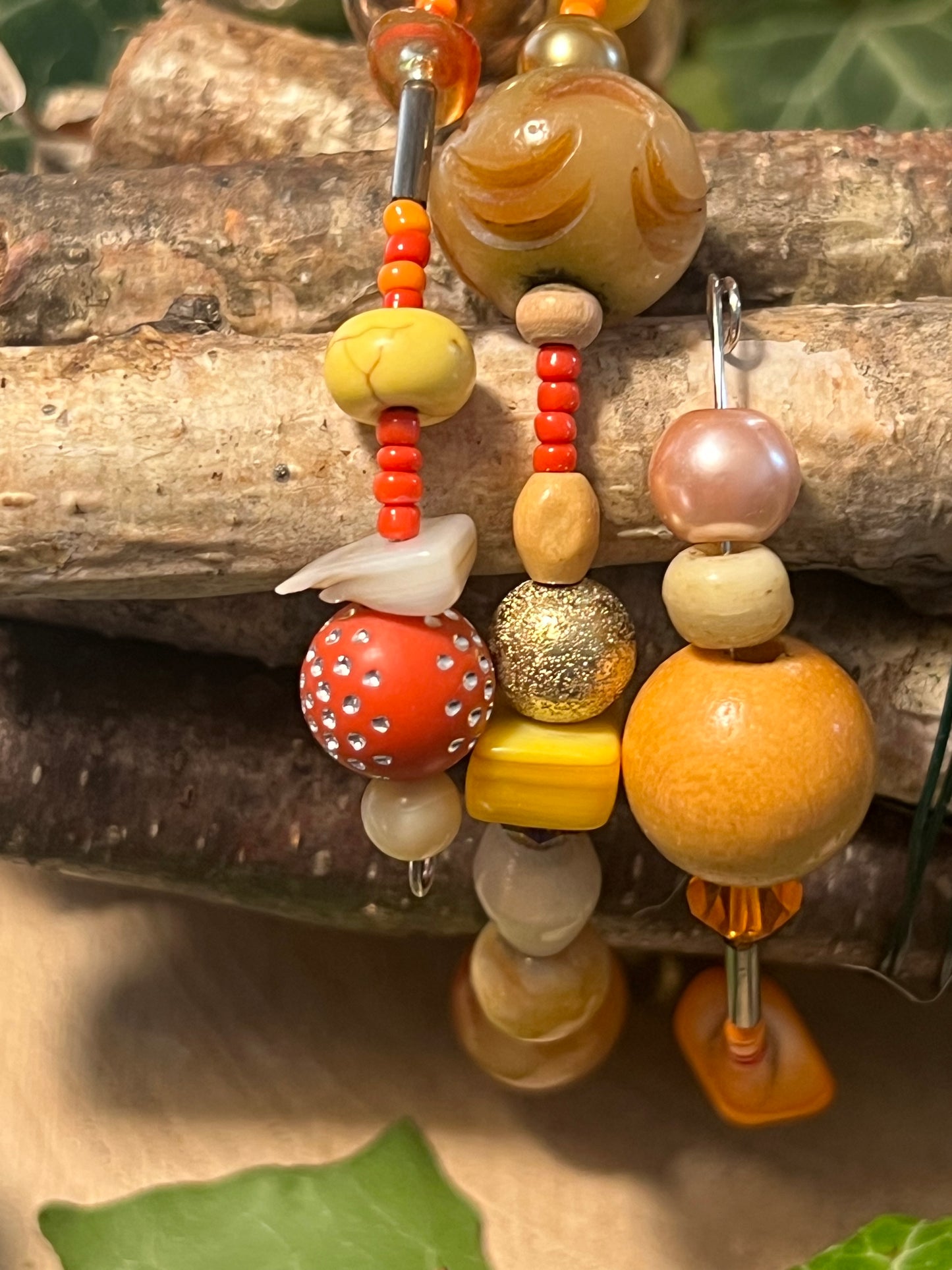 Mystic Coral Spiral Bracelet